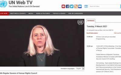 Item 3 Human Rights Coucil 46th Session 22 February to 23 March 2021 : Balochistan is facing a humanitarian crisis