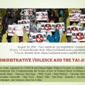 Administrative Violence and the Tai Ji Men Case