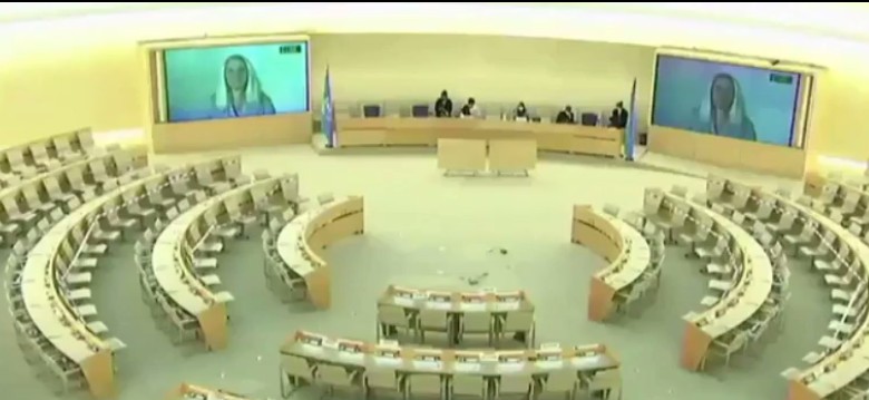 Oral statement at the UN Human Rights Council 51st  Session Arbitrary Detention the case of Cyrille Adam