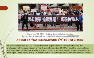 After 25 Years: Solidarity with Tai Ji Men
