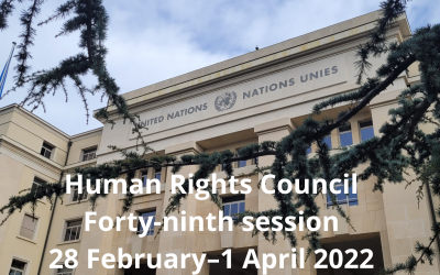 Rights of persons belonging to religious or belief minorities in situations of conflict or insecurity – Report of the Special Rapporteur on freedom of religion or belief