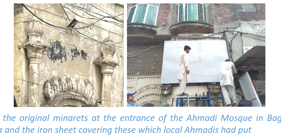 Demolition of Ahmadiyya mosque in Pakistan by the police forces itself continues unabated