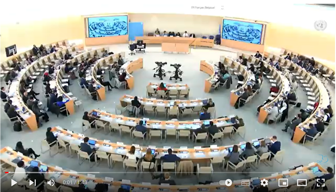 Human Rights Council 52nd regular session of the Human Rights Council 27 February 2023 – 18 April 2023 Item 3: Interactive dialogue with the Special Rapporteur on freedom of religion or belief – Interactive Dialogue