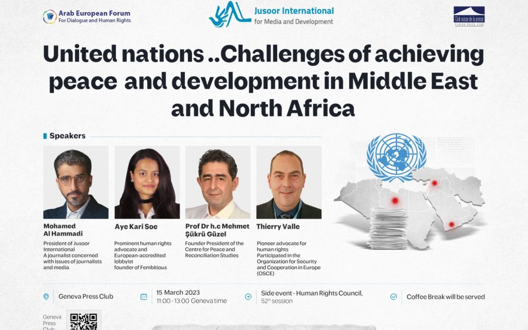 United Nations Challenges of achieving peace and development in Middle East and North Africa