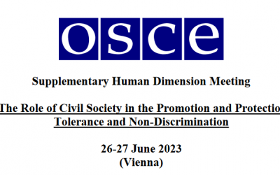 104 Ahmadis discussed at Organization for security and cooperation in Europe (OSCE) in Vienna