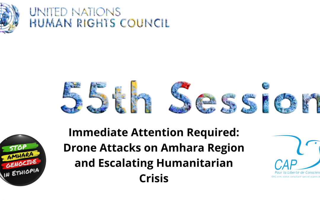 Immediate Attention Required: Drone Attacks on Amhara Region and Escalating Humanitarian Crisis