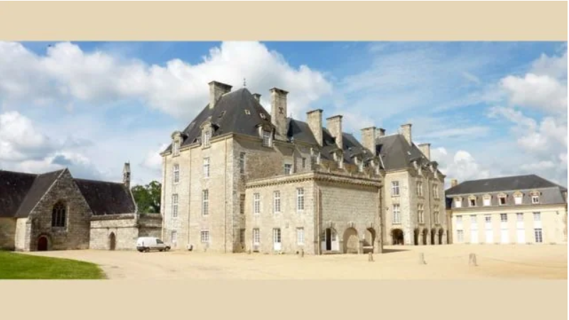 Le château de Pontcallec, qui abrite le siège des Sœurs Dominicaines du Saint-Esprit. Crédits.