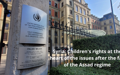UN OHCHR Syria: Children’s rights at the heart of the issues after the fall of the Assad regime