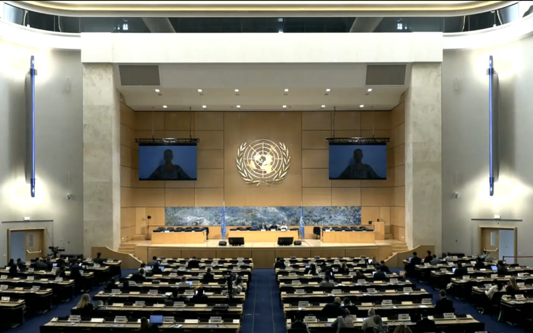 HRC 60 oral statement : Item 4: General debate on the human rights situations that require the Council’s attention