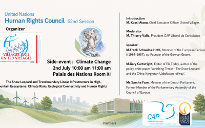 HRC 62 The Snow Leopard and Transboundary Linear Infrastructure in High-Mountain Ecosystems: Climate Risks, Ecological Connectivity and Human Rights