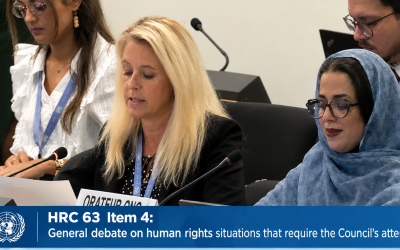 HRC 63 Item 4: CAP Freedom of Conscience Denounces the Misuse of Trafficking Laws Against Spiritual Communities