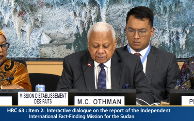 Sudan’s War by Remote Control: HRC 63 Confronts the Networks That Fuel the Conflict